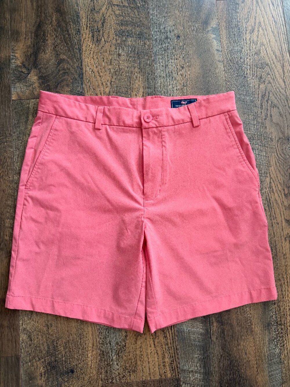 VINEYARD VINES Men's Performance Breaker Shorts Pink Stretch Preppy Golf Size 33